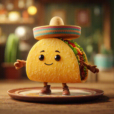 Taco bailando
